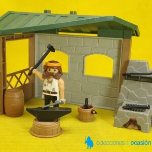 Playmobil Herrero medieval, escena para Belén