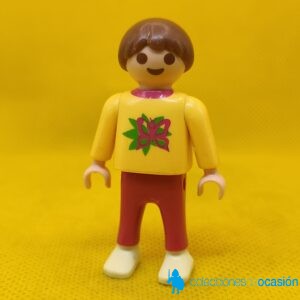 Playmobil Niña con mariposa en la camiseta, niña city