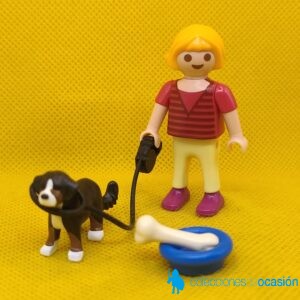 Playmobil niña con cachorro