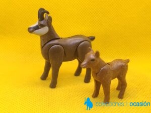 Playmobil Cabra montesa con cría, animales salvajes