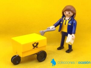 Playmobil Cartera con carrito, repartidora de correo