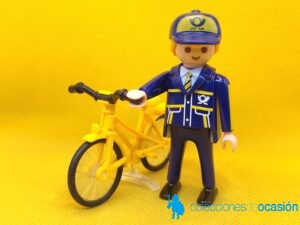 Playmobil Cartero con bicicleta