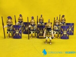 Playmobil Guardia pretoriana, oficial con 6 pretorianos