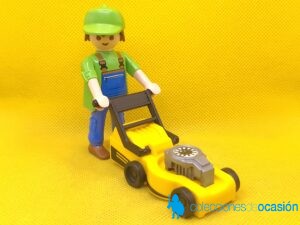Playmobil Jardinero con cortacésped