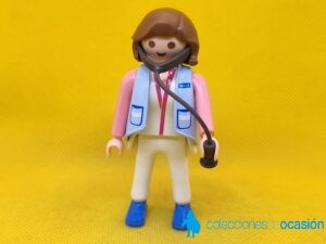 Playmobil Pediatra, médica con chaleco