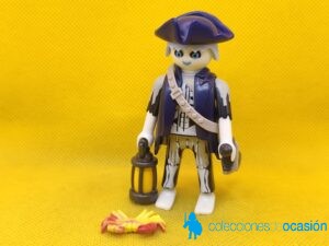 Playmobil Pirata fantasma con farol y cangrejo