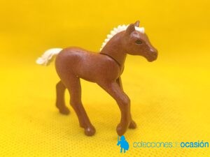 Playmobil Potro con pelo blanco al trote