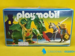 Playmobil Príncipe y dragón verde REF 3840
