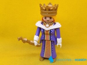 Playmobil Reina medieval con corona y cetro