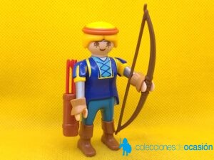 Playmobil Arquera medieval con arco largo