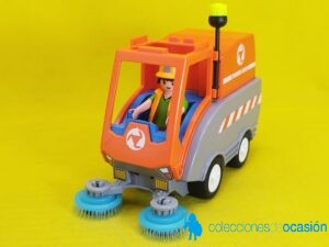 Playmobil Barredora con operario