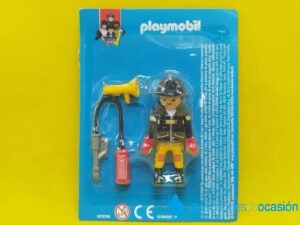 Playmobil Bombero colección profesiones planeta