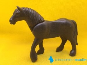 Playmobil Caballo percherón negro