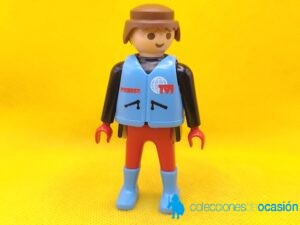 Playmobil Cámara de TVI, motorista de televisión