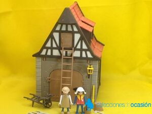 Playmobil Granja medieval, casa medieval