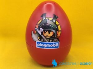 Playmobil Caballero medieval negro en huevo REF 4917