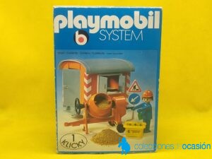 Playmobil Contenedor y hormigonera de obra REF 3207