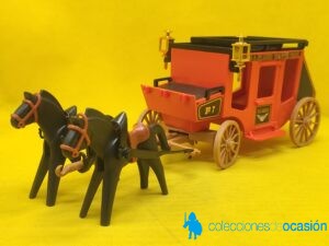 Playmobil Diligencia roja REF 3245