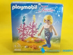 Playmobil Huevo Sirena con caballitos de mar RE 4946
