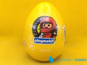 Playmobil Huevo amarillo con niño con moto REF 4919