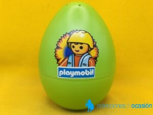 Playmobil Huevo verde niño con kart REF 4917