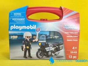 Playmobil Maletín de policía motorizado REF 5648