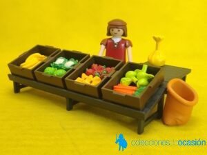 Playmobil Mercado de fruta medieval, mercado de fruta para Belén