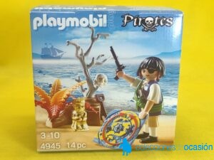 Playmobil Pirata a la caza del tesoro Huevo REF 4945