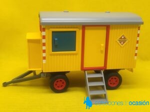Playmobil Remolque de obra de ingenieros REF 3777