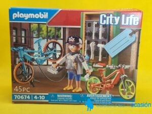 Playmobil Taller de bicicletas REF 70674