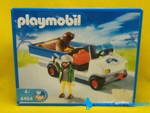Playmobil Vehículo de transporte veterinario de animales marinos REF 4464