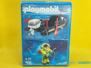 Playmobil Buzo con lancha REF 4910