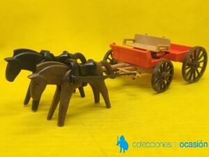 Playmobil Carreta roja del oeste REF 3587