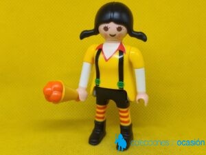 Playmobil Niña con helado, payasa
