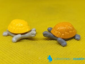 Playmobil Pareja de tortugas de tierra, crías de tortuga, animales marinos