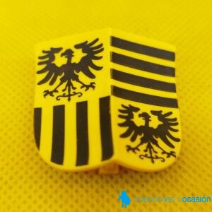 Playmobil Escudo medieval negro y amarillo